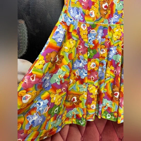 Colorful Floral Women's Dress - Picture 9 of 15